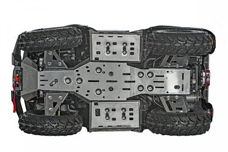 Алюминиевая защита днища Baltmotors для квадрицикла Striker
