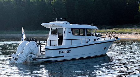 Морской катер Sargo 31 Outboard
