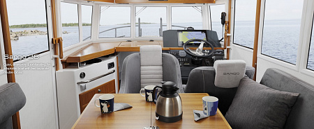 Морской катер Sargo 28 Outboard